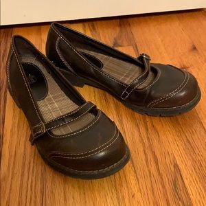 Brown Mary Janes